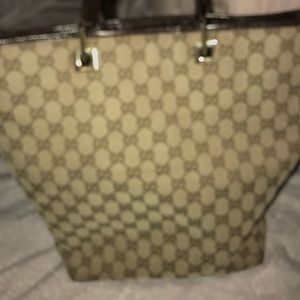 Gucci handbag authentic with serial number.